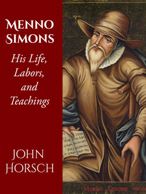 cover image of Menno Simons